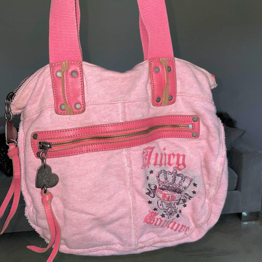 Vintage Authentic JUICY COUTURE Pink Bag/Purse